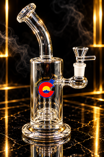 Glass Lab 303 Scientific Glass Bent Neck Water Pipe